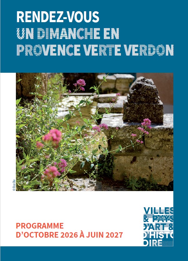 Un dimanche en Provence Verte Verdon 2026-2027